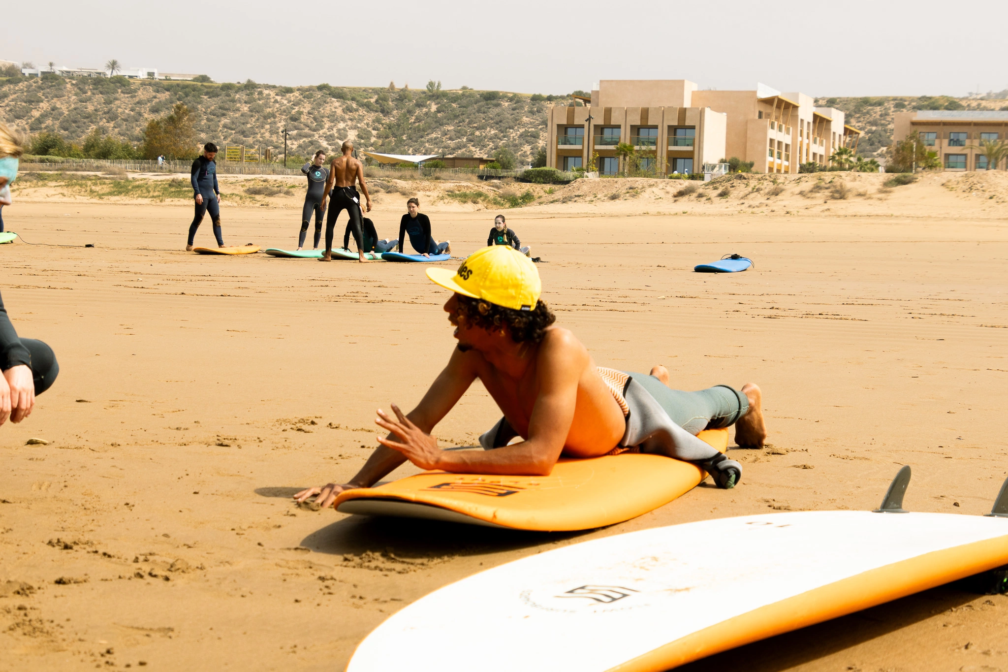 Surf lessons in Tamraght Morocco