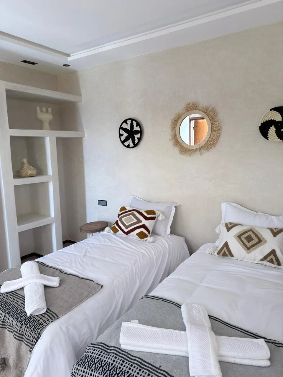Double room in surf house Morocco